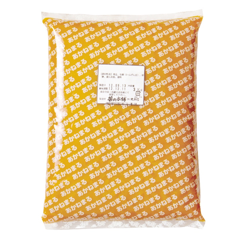 ほくほくかぼちゃあん(3kg×4P)のパッケージ写真