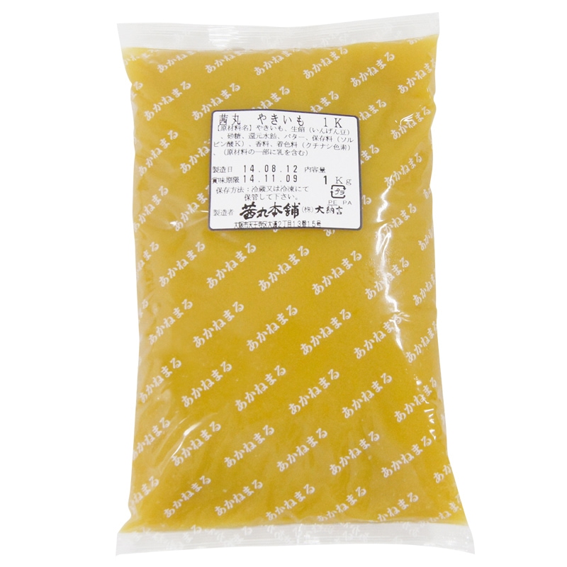 こんがり焼きいもあん(1kg×6P)のパッケージ写真