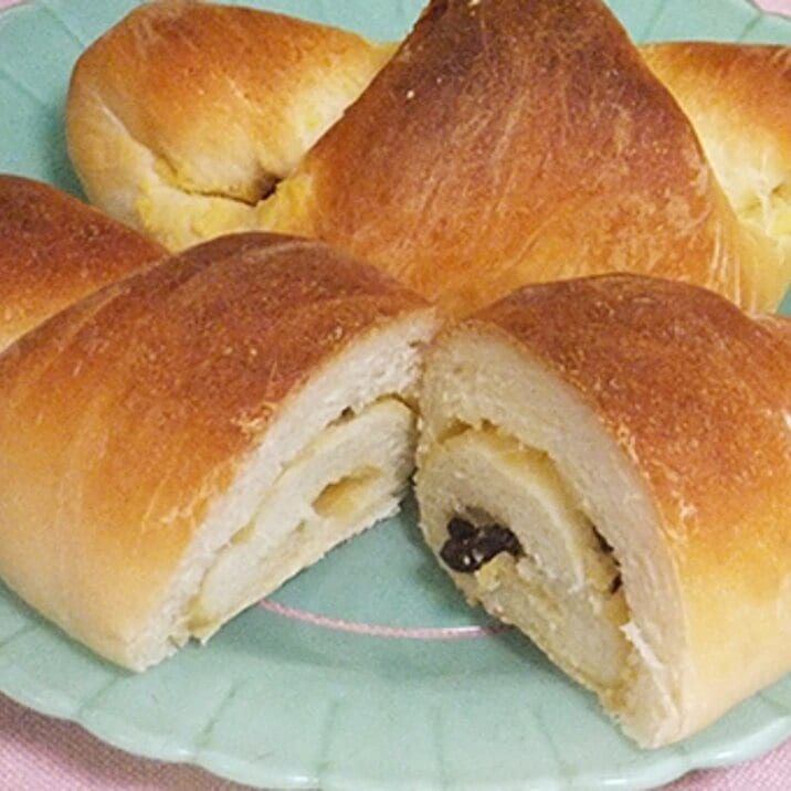 焼きいもあん巻きパン