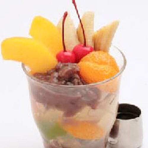 フルーツあんみつ