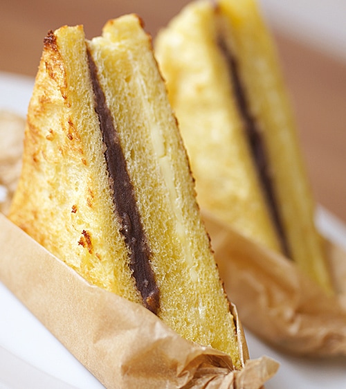 超カンタン♪フレンチあんチーズトースト