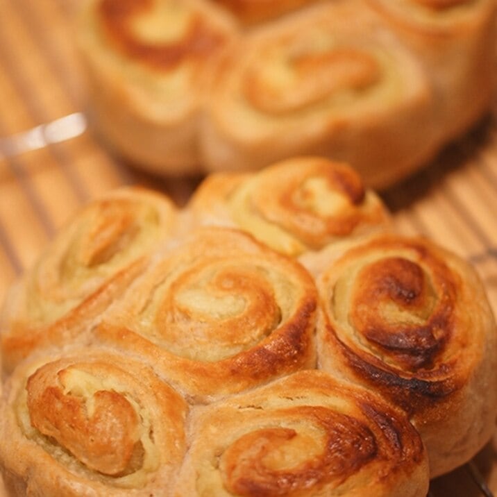 くるくるスイートポテトパン