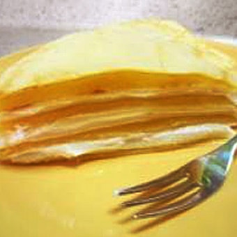 クレープミックスで簡単！スイートポテトミルクレープ