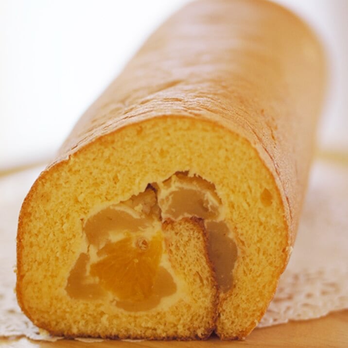 夏みかんあんロール