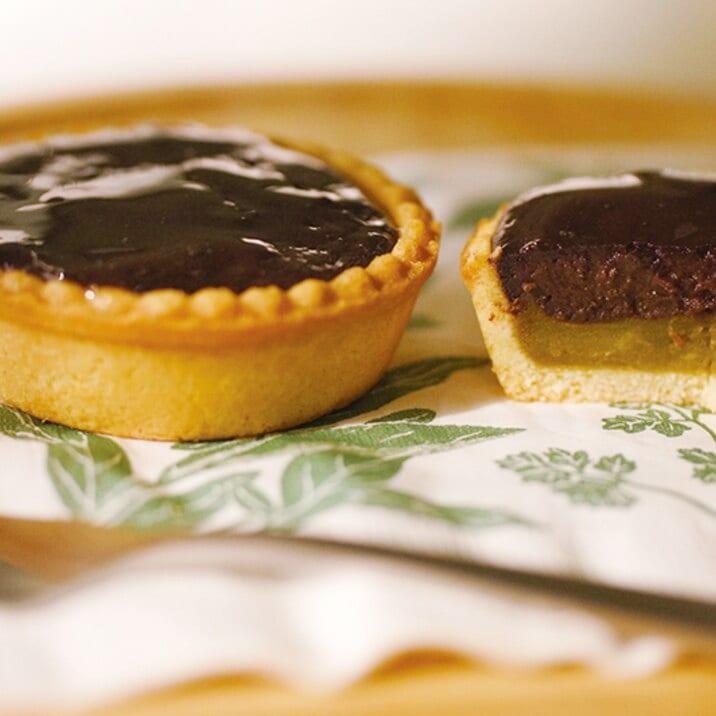 玉露茶のタルト