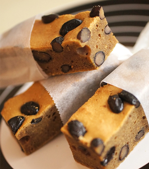 ブラウンシュガー黒豆ブラウニー