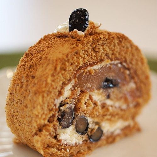きなこ黒糖ロールケーキ