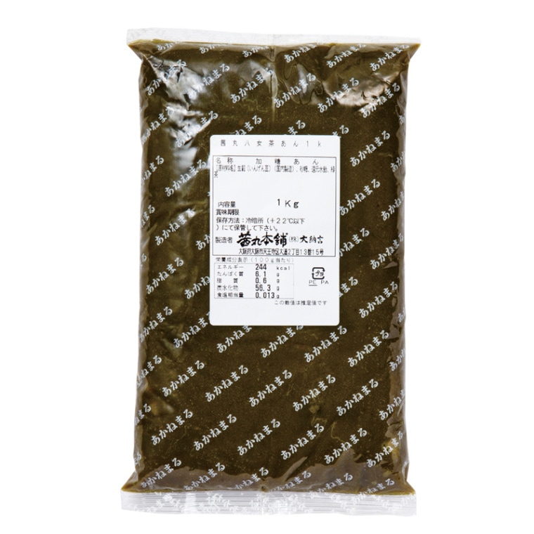 八女茶あん（1kg×6P）のパッケージ写真