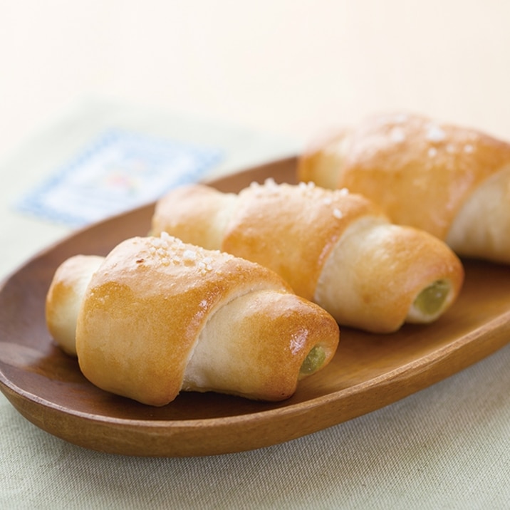 人気のうぐいすあんの塩パン