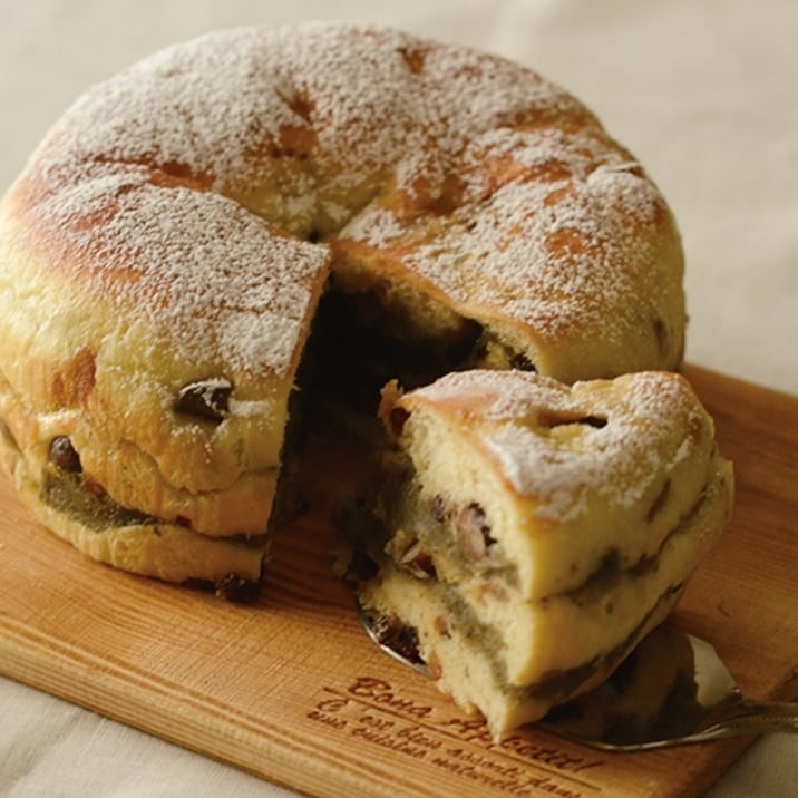 玉露あんと栗のフルーツブレッド