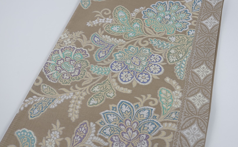 正絹袋帯 （株）橋本テル織物 西陣織 正絹袋帯 紹巴織 | 袋帯 | 京都