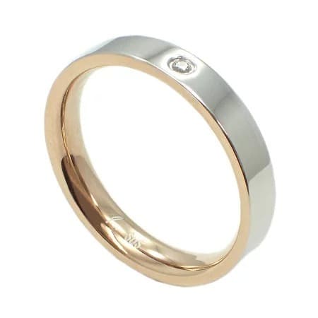 送料込み 選べる８サイズ 内側のカラーがチラリと見えてお洒落です おしゃれ かわいい リングケース ケース ステンレスリング リング 指輪 金属アレルギー対応 アレルギーフリー ペアリング 316L プレゼント メンズ レディース ジルコニア ゴールド ピンク リングケース 箱