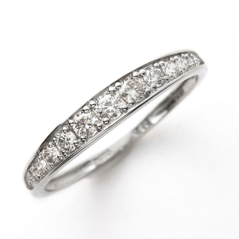 鑑別カード付き 送料込み 豊富なサイズ展開 PT950リング ダイヤモンドリング 結婚指輪 婚約指輪 ダイヤ 指輪 0.2ct 11石 ダイヤモンドリング 誕生日プレゼント ダイヤモンド 人気 安い アレルギーフリー ピンキーリング 金属アレルギー対応 女性