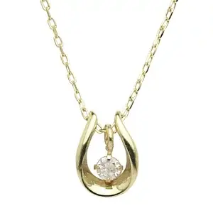 送料込み K10イエローゴールドネックレス ダイヤモンドネックレス ネックレス 10金ネックレス ペンダント 誕生日 K10 結婚 婚約 ピンクゴールド ピンク かわいい アレルギーフリー 金属アレルギー対応 プレゼント レディース 品質保証 安い