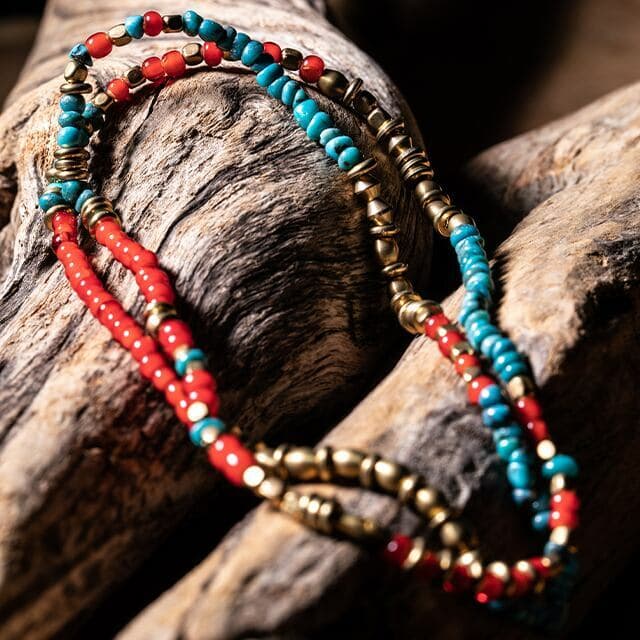 送料込み かっこいいブレスレット ブレスレット ビーズブレス アンクレット ビーズ プレゼント ケース メンズ レディース クリスマス バレンタイン 19juuku Edda エッダ