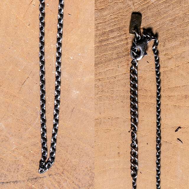 送料込み チャームを選ばず使えるベーシックなデザインの細めのチェーン チェーン シルバー925 シルバー ネックレス 人気 おしゃれ かっこいい プレゼント アンティーク加工 燻し加工 メンズ レディース クリスマスプレゼント19juuku Edda エッダ