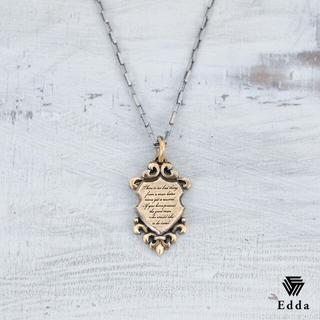送料込み おしゃれなペンダント シルバーネックレス シルバーチェーン プレートネックレス 燻し加工 神話 ロングチェーン アンティークメンズ クリスマス バレンタイン ホワイトデー 19juuku Edda エッダ