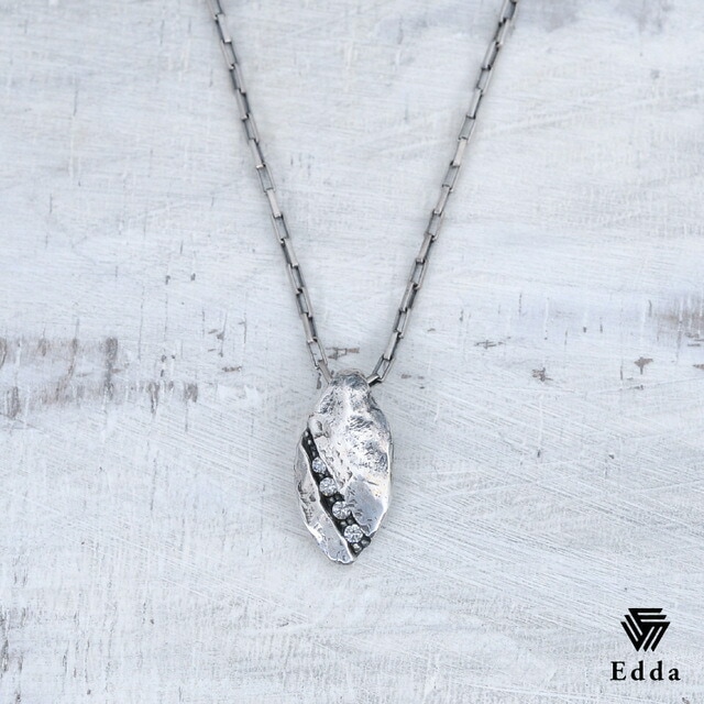 送料込み おしゃれなシルバーネックレス かっこいい プレゼントにもおすすめ シルバーネックレス シルバーチェーン シルバー925 燻し加工 ロングチェーン アンティーク メンズ 19juuku Edda エッダ