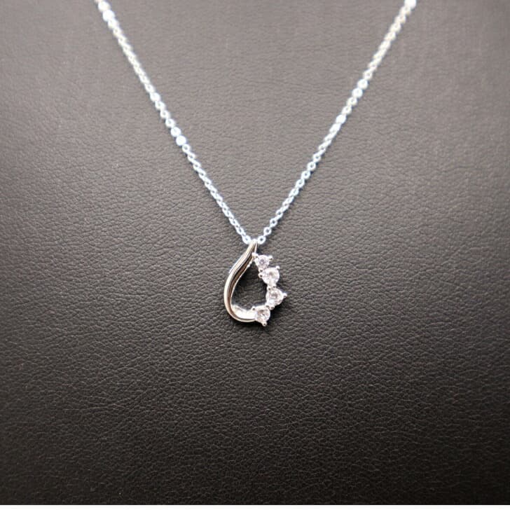 送料込み 華奢なネックレス しずくネックレス 普段使い ネックレス 雫 人気 おしゃれ かわいい キュービックジルコニア 小さめ 小さい 華奢 バレンタイン ホワイトデー 誕生日 プレゼント 真鍮 メンズ レディース ジルコニア ストーン 19juuku