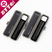 銀行印・認印セット/本黒水牛(芯持)/12・10.5/(各クロムサインケース付)|本黒水牛（芯持）|個人用-銀行印・認印セット