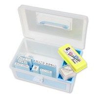 お名前スタンプ「ＢａｎＢａｎネーム」　たけのこセット　ブルー|お名前スタンプ|ゴム印