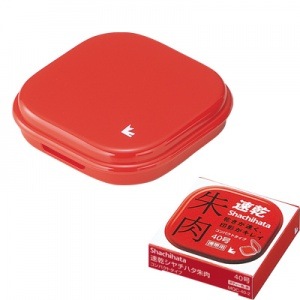 速乾シヤチハタ朱肉　コンパクトタイプ　４０号　赤|シヤチハタ　速乾朱肉|朱肉