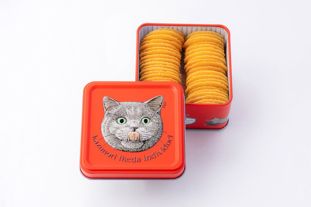 未開封◎kazunori ikeda ラングドシャ 猫 クッキー缶 数 ラング ド シャ(缶) | すべての商品 | kazunori ikeda individuel