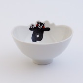 子供食器　アニマル　くまモン茶碗
