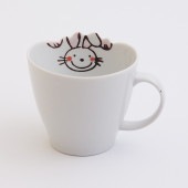子供食器　アニマル　うさぎマグカップ