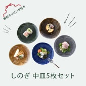 しのぎ 中皿５枚セット