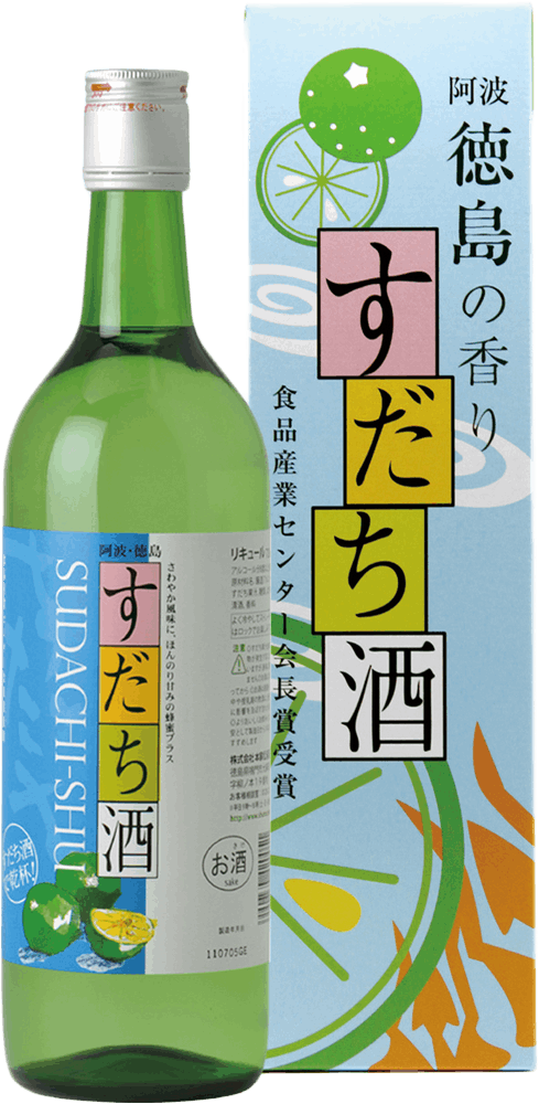 鳴門鯛 すだち酒 8度 300ml・720ml （徳島・松浦本家酒造場） | □和の