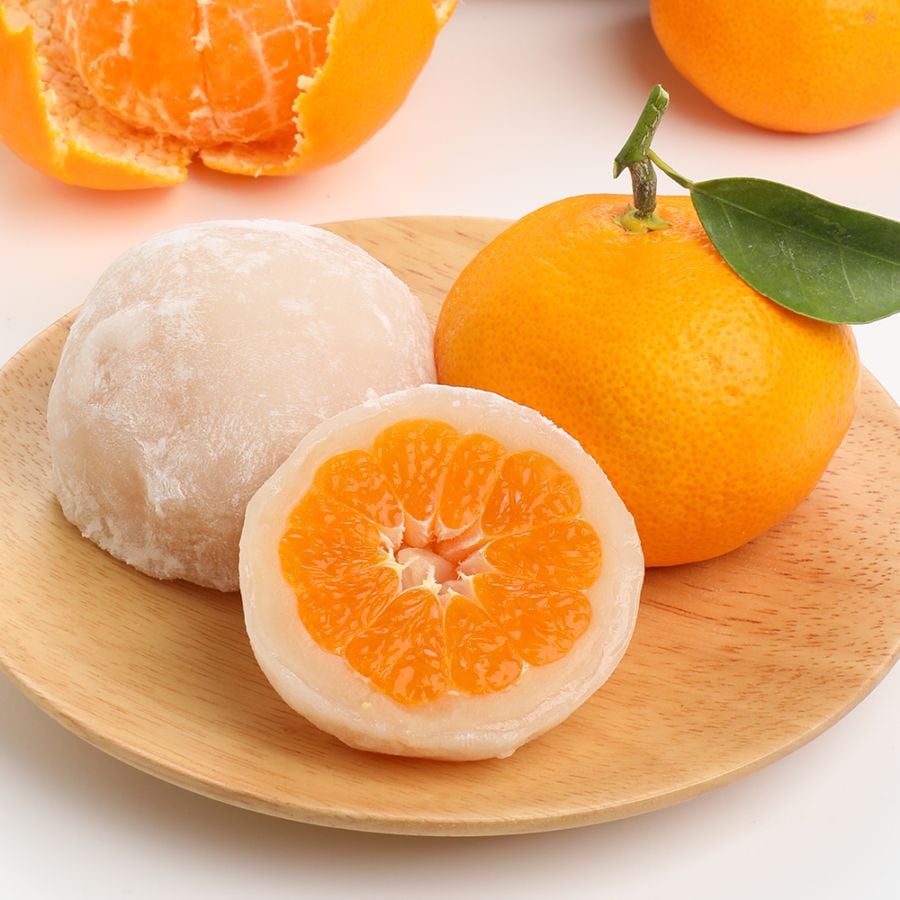 一時販売休止中)みかん大福 単品 | すべての商品 | 一心堂オンライン