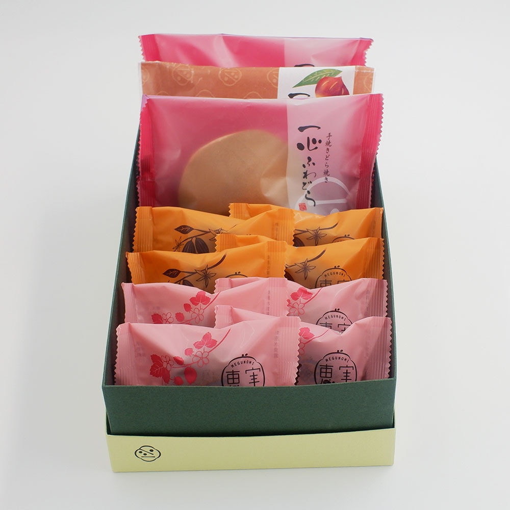 【秋限定】(9月25日(木)以降の発送)一心ふわどら＆恵の実 11個入り詰め合わせ