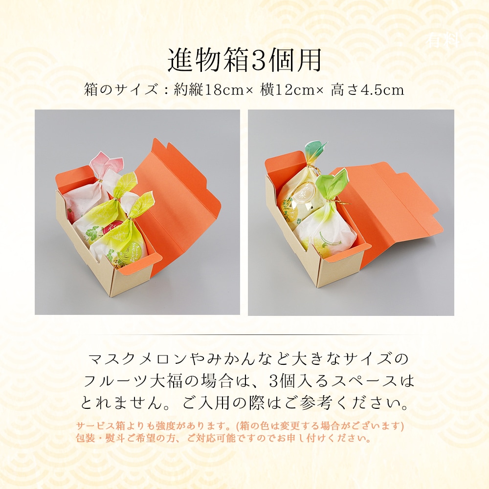 小分け用箱【サービス箱・進物箱・進物ロゴ箱】 | 包装・熨斗 | 一心堂
