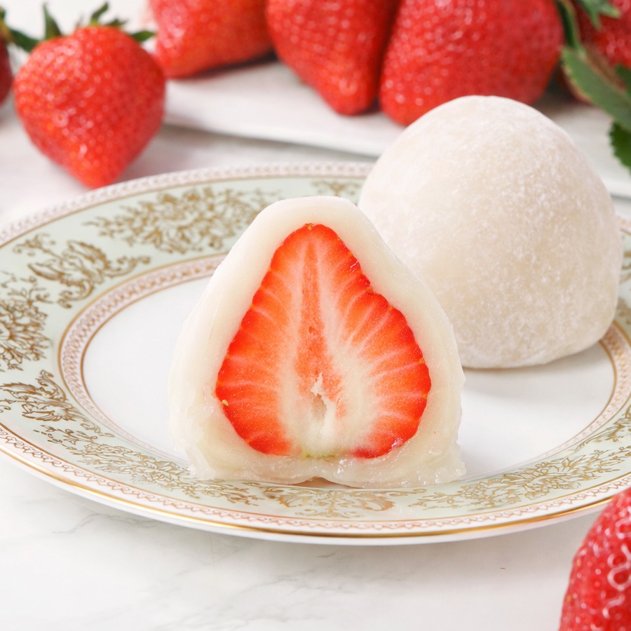 販売数限定】極いちご大福 | 季節限定フルーツ大福単品 | 一心堂