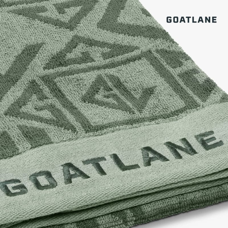 スウェーデン・GOATLANE　ジャカードゴルフタオル【Jacquard Golf Towel】