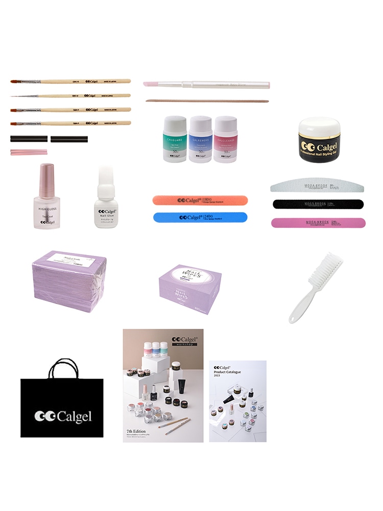 カルジェル　モガブルック　ジェルネイルセット　ネイル用品セット カルジェルトレーニングセット CTS | 商品カテゴリー,教育ツール