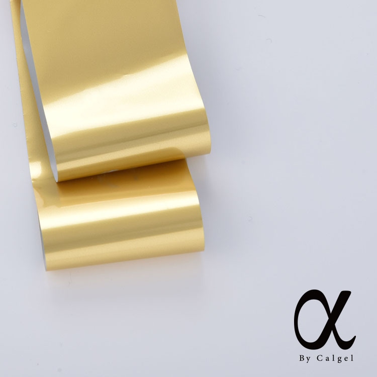 α by Calgel カルジェル ネイルホイル03サテンゴールド AFF03