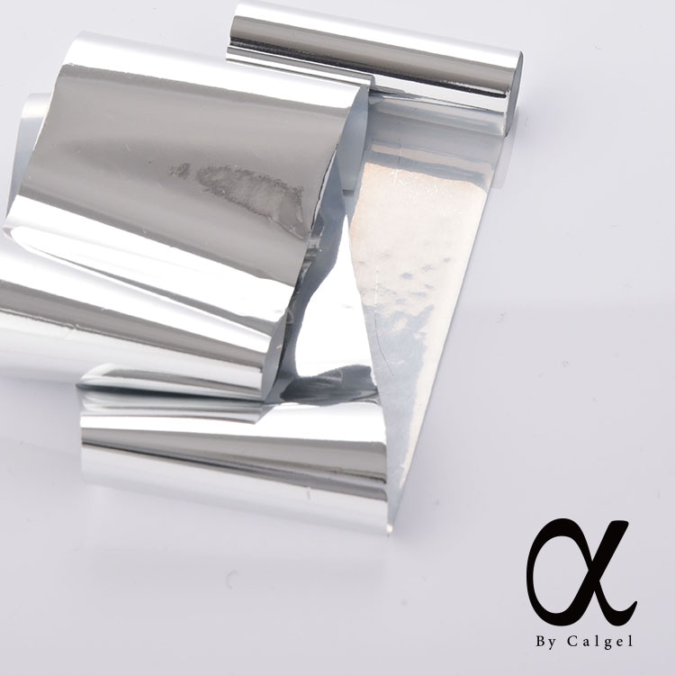 α by Calgel カルジェル ネイルホイル04メタリックシルバー AFF04