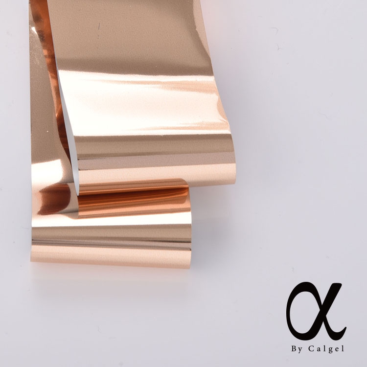 α by Calgel カルジェル ネイルホイル09ピンクゴールド AFF09