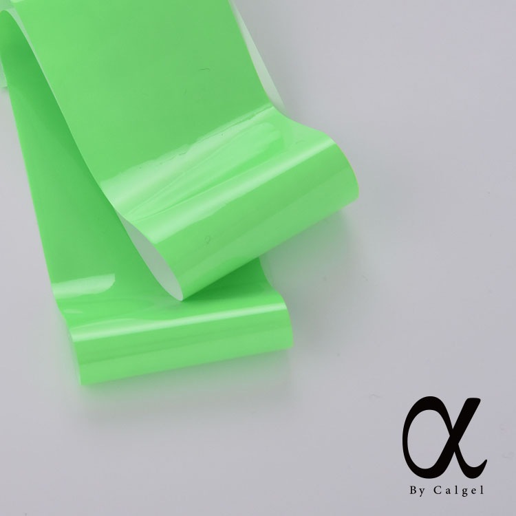 α by Calgel カルジェル ネイルホイル13グリーンネオン AFF13