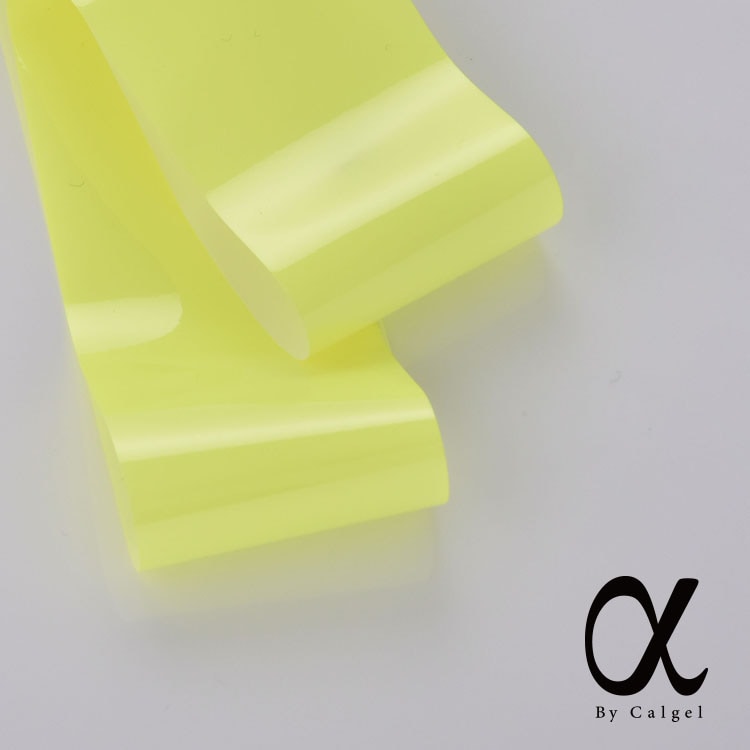 α by Calgel カルジェル ネイルホイル14イエローネオン AFF14