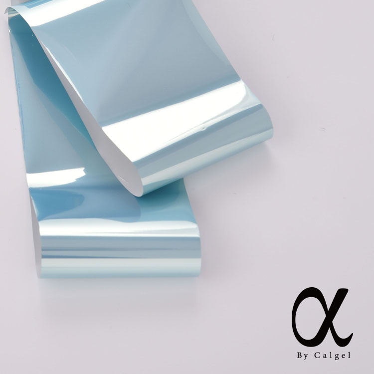 α by Calgel カルジェル ネイルホイル18ルミナスブルー AFF18