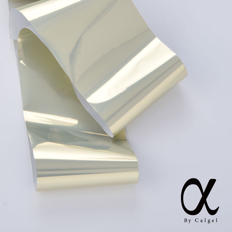 α by Calgel カルジェル ネイルホイル20ルミナスイエロー AFF20