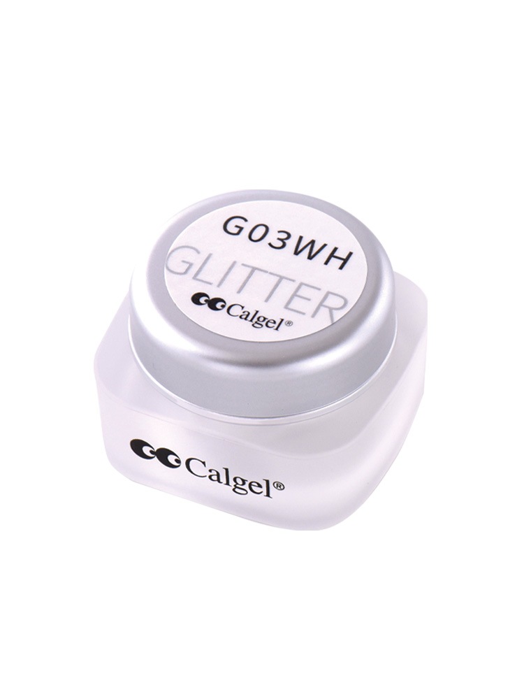カラーカルジェルプラス グリッターホワイト2.5g CGG03WH