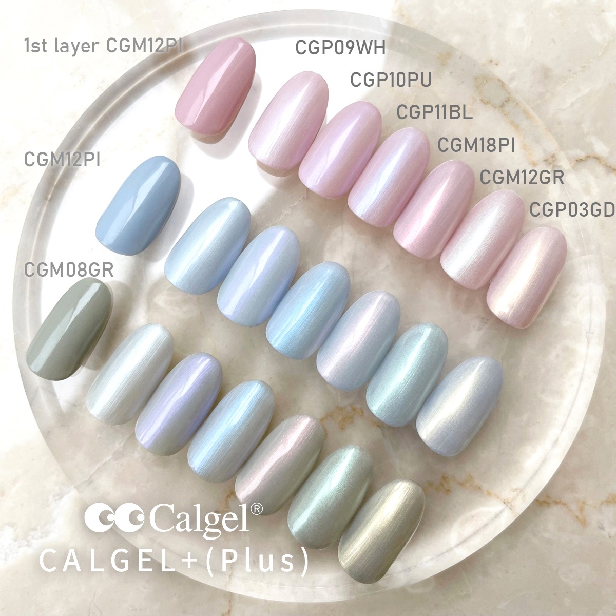 カラーカルジェル プラス  エメラルドシェル2.5g CGP12GR