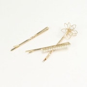 ヘアピン パール クロス | ヘアアクセサリー,ヘアピン,ヘアピン,パール