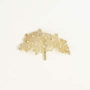 新品　ガーグル　ぷっくりフラワー　ヘアカフ　レッド　ヘアアクセサリー d3be8781-e43e-4d79-b14d-