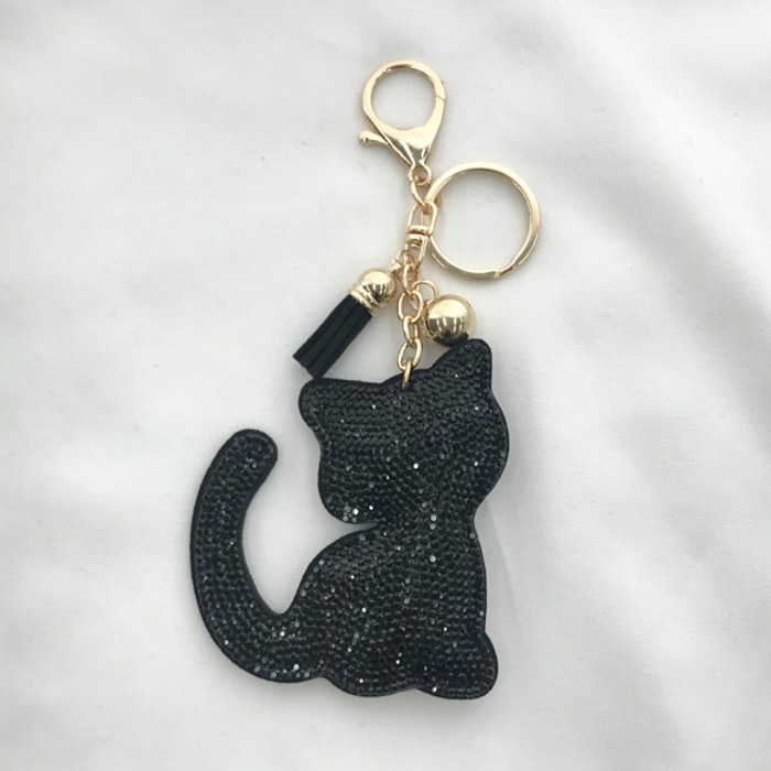 ビジューバッグチャーム ねこ | その他,バッグチャーム | Mignon de