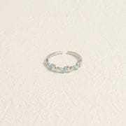 デザインリング１１号 MIKIMOTO ミキモト 美品 ダイヤ 1P デザイン リング 11号 K18YG